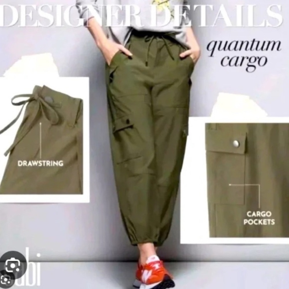 CAbi - Women’s Olive Cargo Jogger Pants